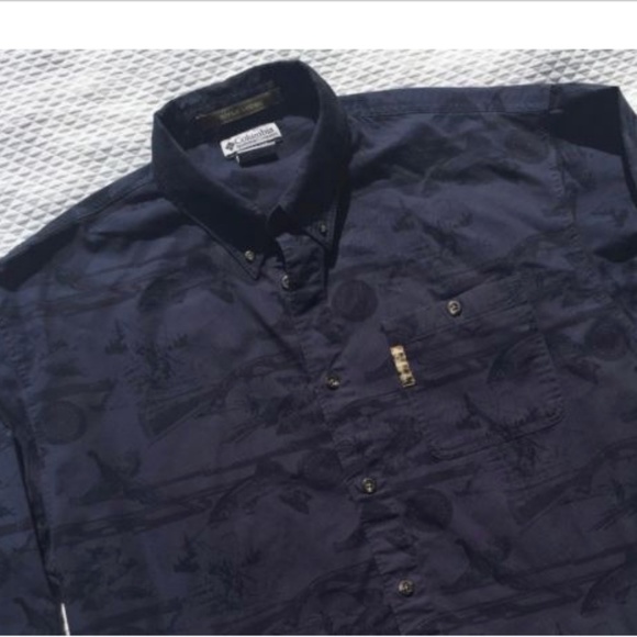 Columbia Other - Columbia Men's Large Shirt Fishing Pattern